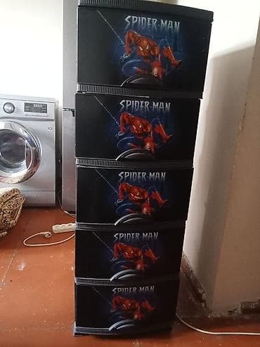 uşaq oyuncaqlar: Oğlan və qız üçün, İşlənmiş, 5 qapı, Açılan, Düz dolab — 1