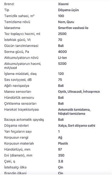 roborock: Xiomi robot tozsoran x 10+ yenidir fevralda alinib hec bir problemi — 4