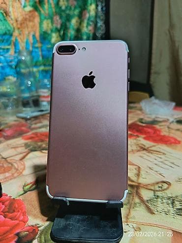 IPhone 7 Plus, 128 GB, Rose Gold, Face ID lalafo.az -da IPhone 7 Plus, 128 GB, Rose Gold, Face ID