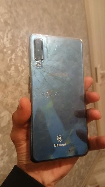 galaxy a6 2017: Samsung Galaxy A7 2018, 64 GB, rəng - Mavi — 4