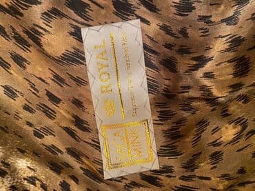 шуба из овчины азербайджанская: Yunanistandan getirilmish, qizili torpaq rengli, boynu sobol, norka — 5