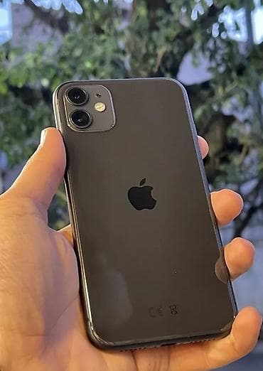 IPhone 11, 256 GB, Qara, Zəmanət, Kredit, Simsiz şarj — 1