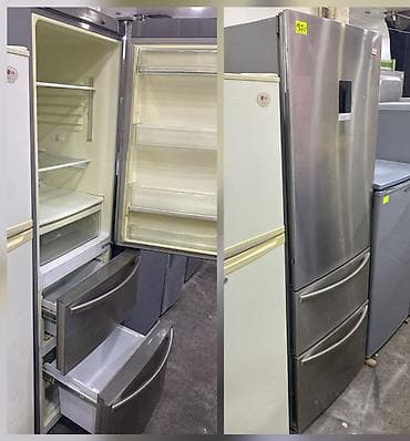 soyuducu sharp: 3 qapılı LG Soyuducu Satılır, rəng - Gümüşü — 1