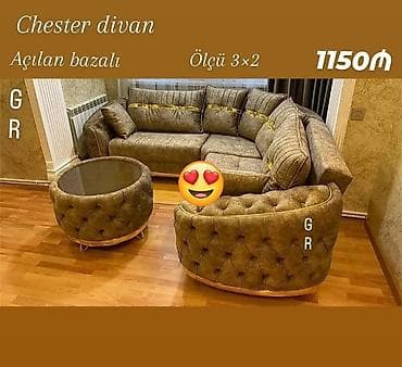 Künc divan, Yeni, Açılan, Bazalı