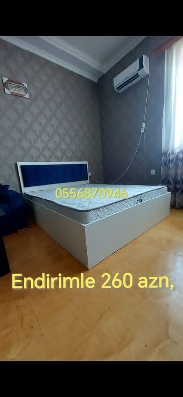 taxt doşekleri: Yeni, İkinəfərlik çarpayı, Bazasız, Matras ilə, Siyirməsiz, Azərbaycan — 2