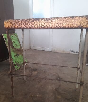 защитный экран для камина: Metall manqal/şiş qril. - Material: qalın metal korpus, möhkəm dəmir — 1