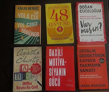 Kitab dəsti – 6 ədəd - Hakan Mengüç – “Sən yola çıx, yol sənə