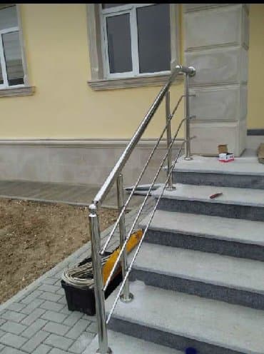 nerj cənlər: Yeni Pilləkən məhəccəri, Paslanmaz polad — 5