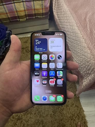 iphone 6s plus plata: IPhone 13, 128 GB, Midnight, Face ID, Simsiz şarj, Sənədlərlə — 3