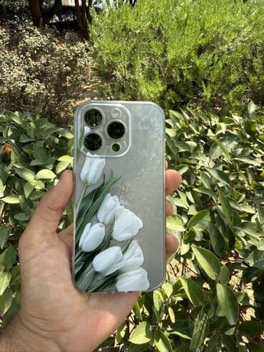 чехол iphone силикон: Müxtəlif iPhone modelləri üçün çiçək naxışlı, şəffaf keys. Bu keys — 37