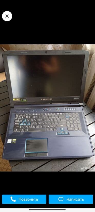 Kompüter ehtiyyat hissələri: İşlənmiş Acer Predator, 17.3 ", Intel Core i7, 2 TB, Ünvandan götürmə — 10