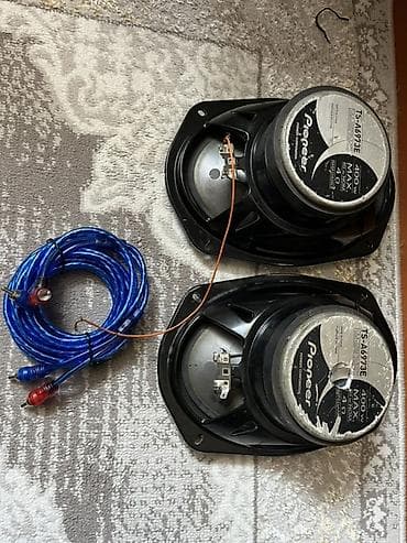 kredi x: Pioneer TS-A6973E 6x9 avtomobil akustikası + RCA kabel Tam ideal — 2