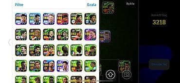 EFootball hesabı.edirim olcaq Hesabda güclü və geniş oyunçu heyəti — 1