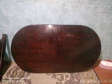 Lincoln: Гостиный стол, Б/у, Раскладной, Дерево, Овальный стол — 2