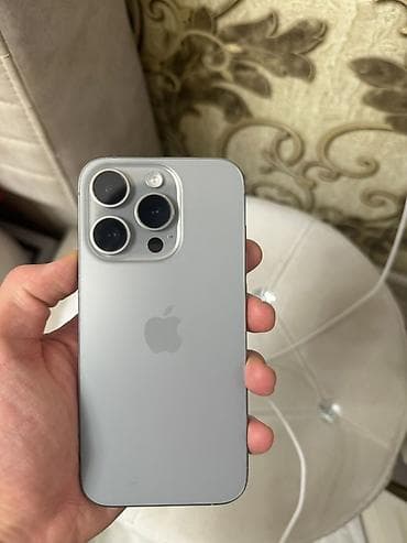 iphone 11 pro sekilleri: IPhone 15 Pro, 256 GB, Gümüşü, Face ID — 1