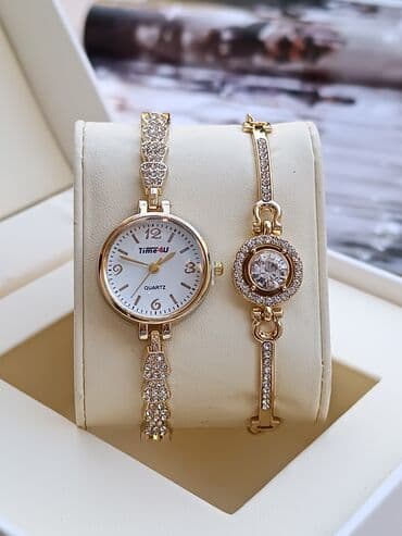 irshad telecom is saatlari: Yeni, Qol saatı, Timex, rəng - Ağ — 6