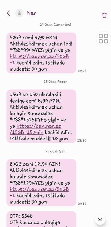 Nömrə: ( 055 ) — 3