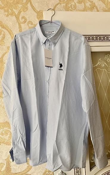 Мужская рубашка, U.S. Polo Assn, цвет - Голубой — 2