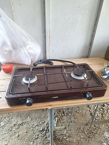 4 gozlu qaz peci: Qaz sobası Stolüstü, 2 gözlü, İşlənmiş — 5