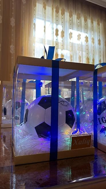 Hədiyyəlik futbol topu dəsti - Klassik qara-ağ futbol topu (SOFT