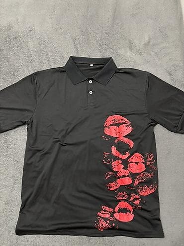 Polo köynək, M, rəng - Qara