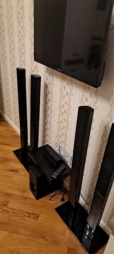 Maqnitofonlar: Samsung ev kino sistemi – 5.1 kanal Komplekt: - 4 ədəd hündür — 1