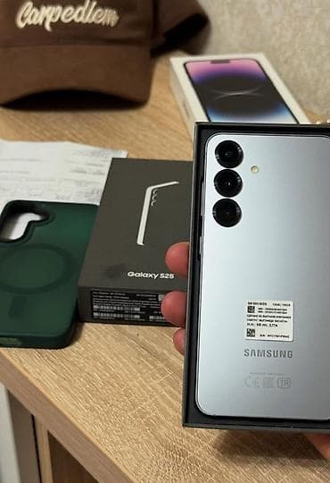 Samsung Galaxy S25, 256 GB, Zəmanət, İki sim kartlı, Sənədlərlə