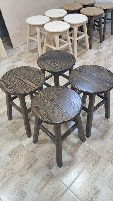 taxta yonan aparat: Taxta taburetlər. Xüsusi zövq və keyfiyyətdə yıgılır. Əl işidir. Yük — 3