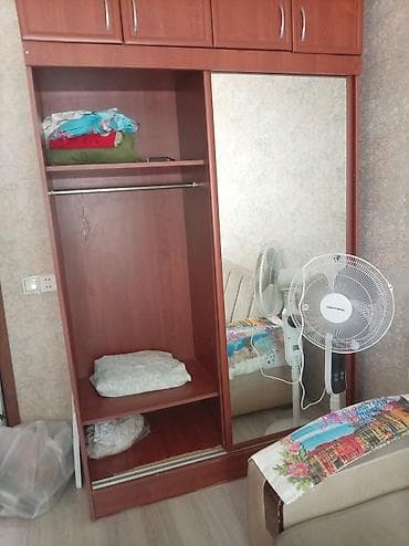 Güzgülü şkaf-kupe - Material: ağac teksturalı laminat — 4