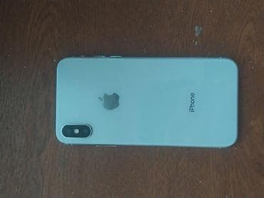 Elektronika: IPhone X, 64 GB, White Titanium — 1