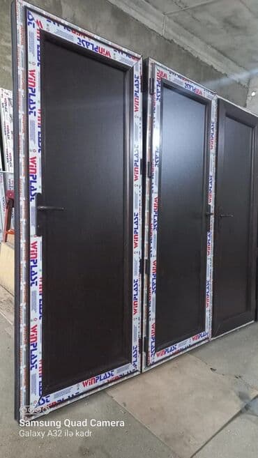 ayna qapi: Новый Пластиковая дверь 80х200 см C замком и рамой, C гарантией, Платная установка, Доставка в районы, Бесплатная доставка, Платная доставка — 5