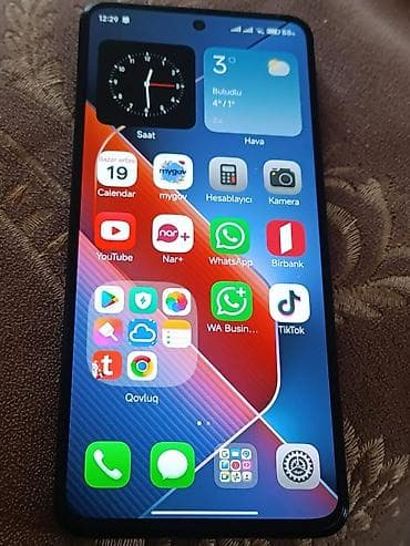 Xiaomi 12 Lite, 128 GB, rəng - Qara, 
 İki sim kartlı