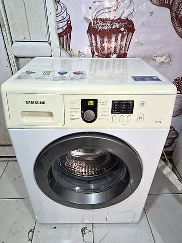 et masini: Paltaryuyan maşın Samsung, 6 kq, İşlənmiş, Avtomat, Qurutma var, Pulsuz çatdırılma, Ödənişli çatdırılma — 1