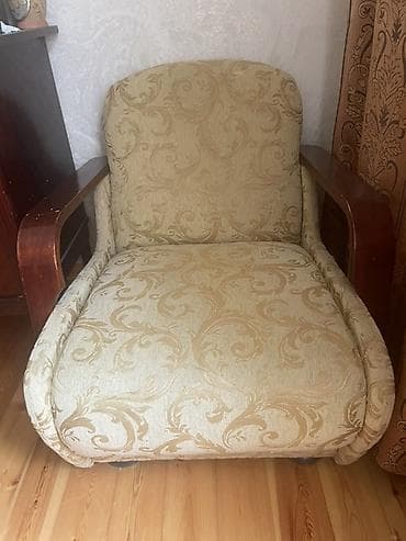 Kreslolar: İşlənmiş, Kreslo, Parça, Çatdırılma yoxdur — 3