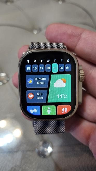 Smart saat, rəng - Gümüşü