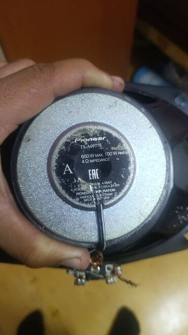 xrom kalonkalar: Dinamiklər və sabvuferlər, İşlənmiş, Pioneer, Alüminium, Ünvandan götürmə, Ödənişli çatdırılma — 5