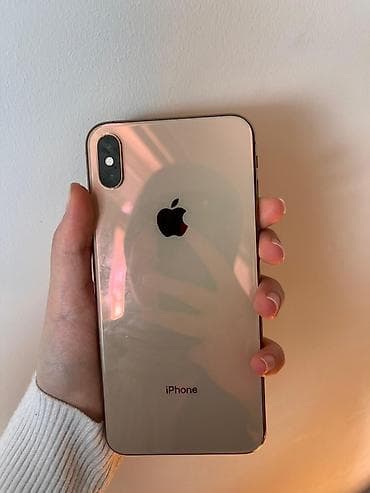 iphone 2 el: IPhone Xs Max, 64 GB, Qızılı — 1