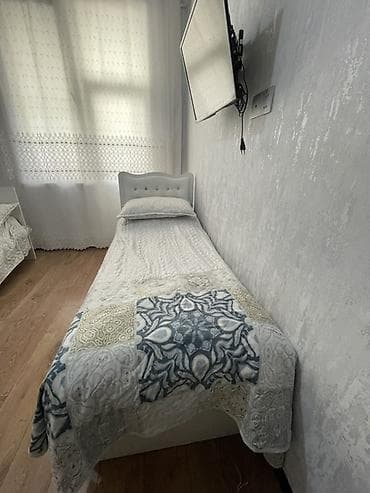 stol stul instagram: Təknəfərlik çarpayı, Matras ilə — 2