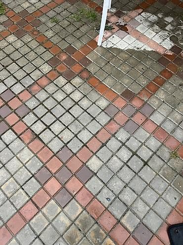 tikinti matriali: Kvadrat beton döşəmə daşları – dekorativ piyada/ həyət örtüyü - — 3