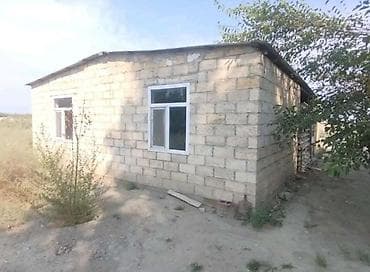 ev ucuz: Satılır: daş hörgülü 1 mərtəbəli fərdi yaşayış evi - Divarlar qalın — 1