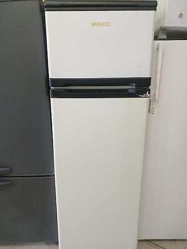 işlenmiş soyuducu: İşlənmiş 2 qapılı Beko Soyuducu Satılır, rəng - Ağ, Təkərli — 1