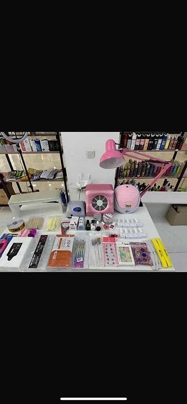 Peşəkar dırnaq qaynaq/gel-lak üçün tam avadanlıq və material seti lalafo.az -da Peşəkar dırnaq qaynaq/gel-lak üçün tam avadanlıq və material seti
