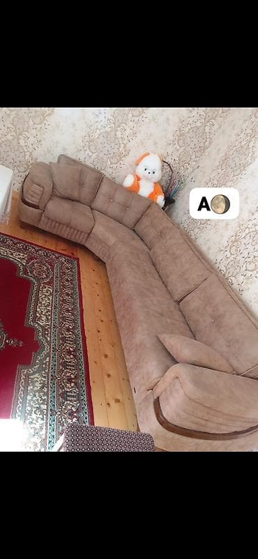 Künc divan, Açılmayan, Vеlur parça