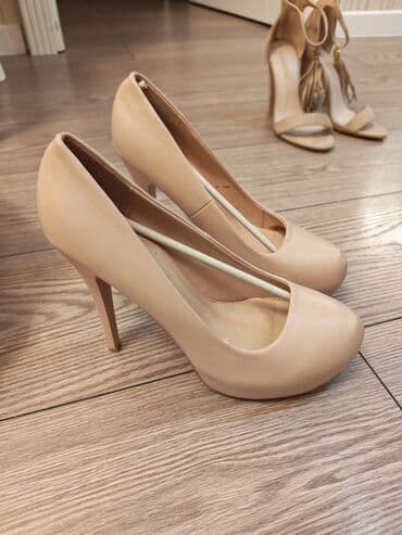 kajila ayakkabı: Tuflilər, Ölçü: 38, rəng - Bej, İşlənmiş — 3