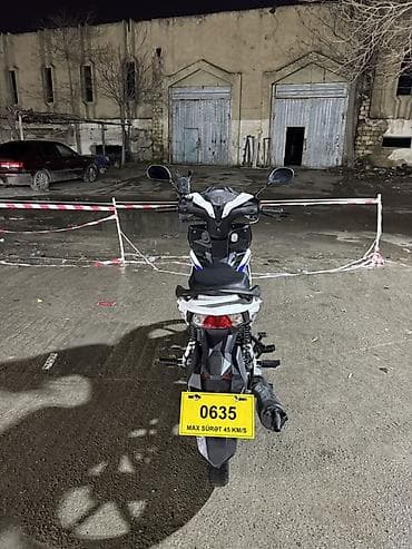 brabus disk: - JIANSHE/JIUNAN (üzərində “JUNAN” yazılı) moped/scooter tipli motosiklet, 80 sm3, 2024 il, 20000 km — 2