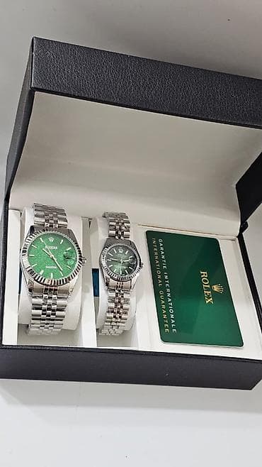 aksesuar qutusu: Yeni, Klassik Saat dəsti, rəng - Gümüşü — 5