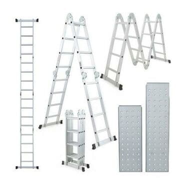 5 ton cən: Nərdivan -6M yeni keyfiyyətli təmiz Alminum yeni — 1