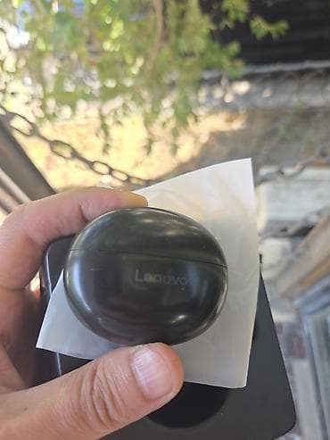 Qulaqcıqlar: Simsiz (Bluetooth) Qulaqcıqlar, Lenovo, rəng - Qara — 2