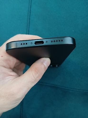 iphone ipad: IPhone 15, 128 GB, Qara, Face ID — 7