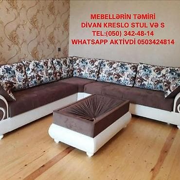 Ремонт, реставрация мебели: Divan kreslo temiri yuksek keyfiyyetde. Eger sizde divan kreslonu — 4